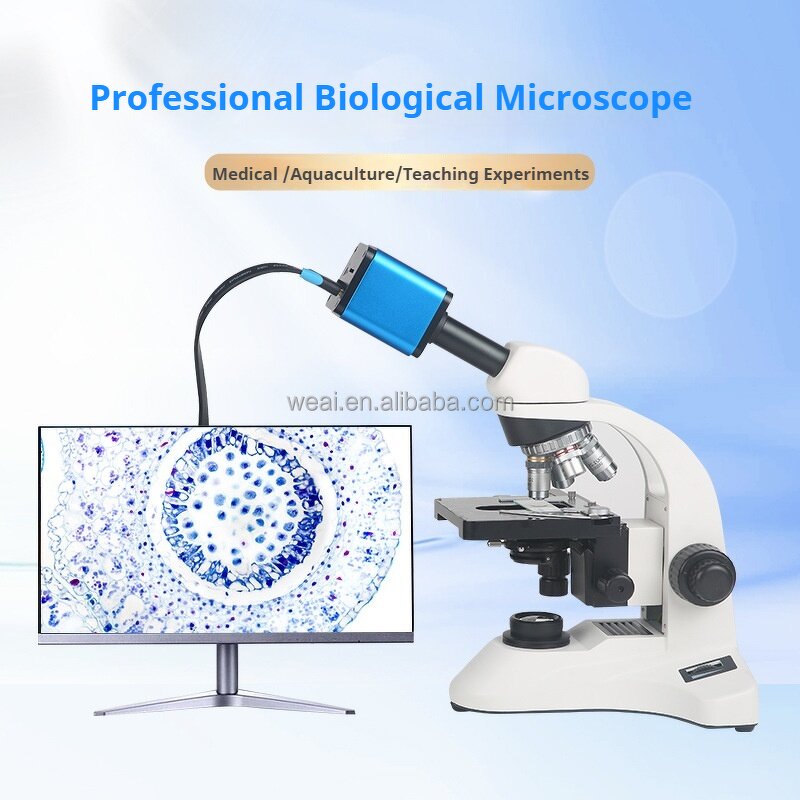 Microscope Manufacturer - Microscopio Dental 1000X-1600X with LCD Screen