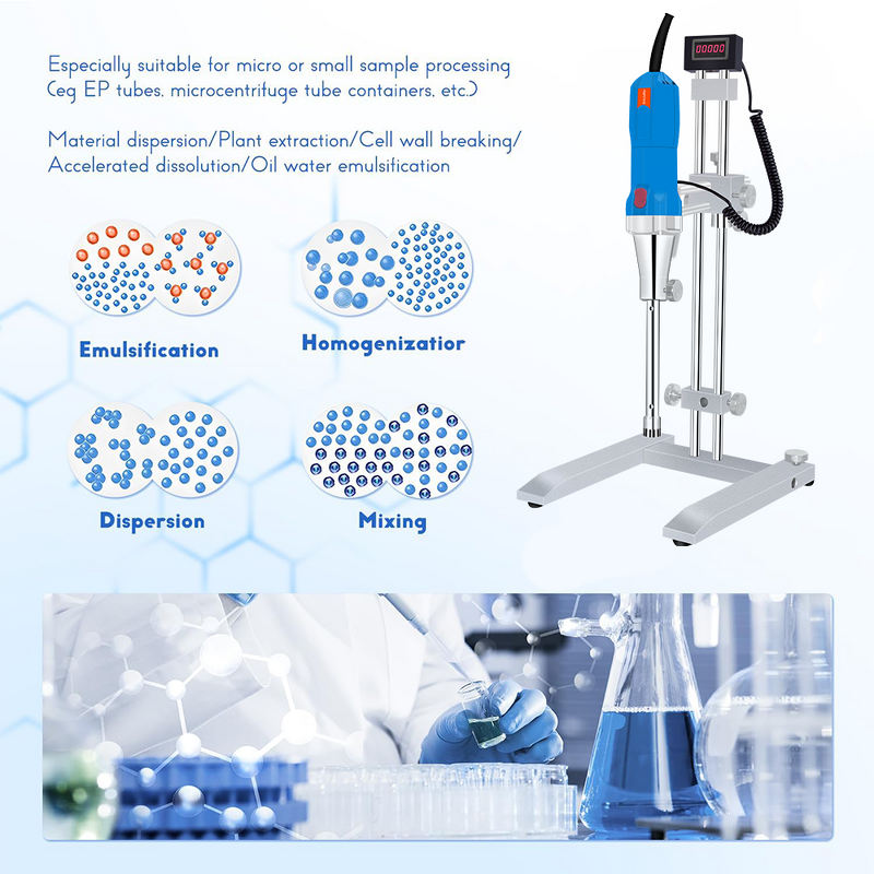 Homogenizer Manufacturer - Lab 34000rpm High Shear 7L Food Paints