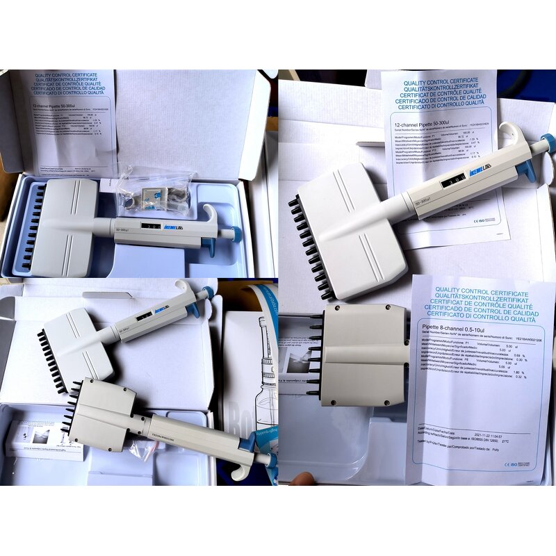 Multichannel Pipette Manufacturer - Digital Adjustable 8 12 Channels
