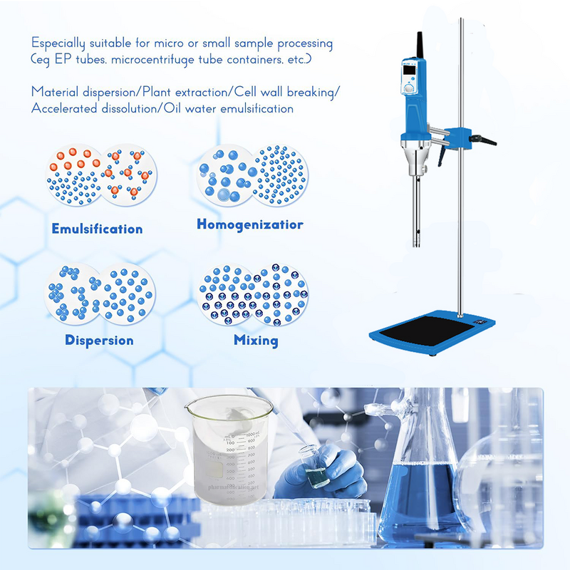 Homogenizer Manufacturer - High Shear 26000rpm Food Paints Cosmetic