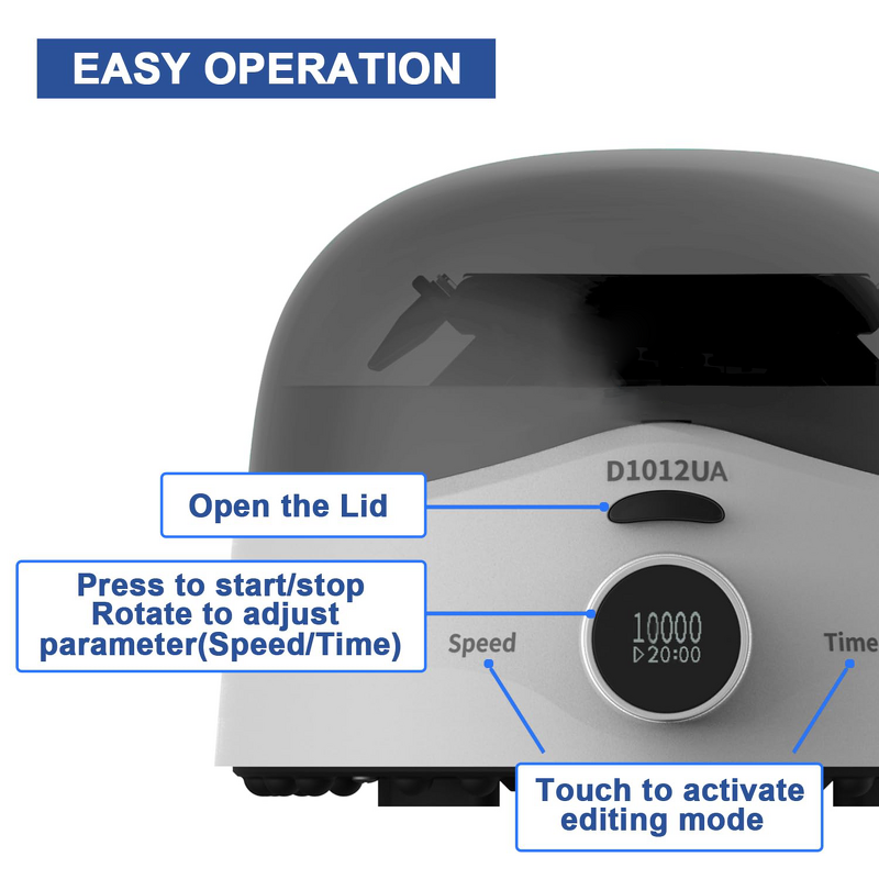 Centrifuge Manufacturer - New Micro Mini 10000rpm 0.2-2ml PCR