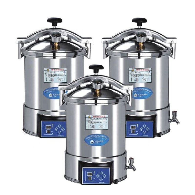 Autoclave Manufacturer - LCD 18L 24L Vertical Hospital Mushroom Substrate