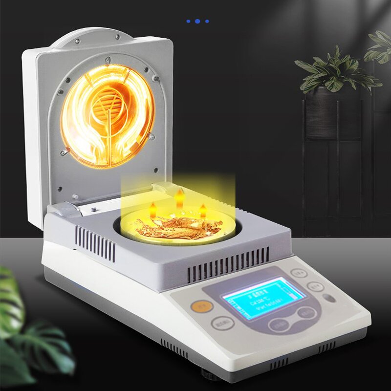 Moisture Meter Manufacturer - Grain 10-100g Medical Food Halogen