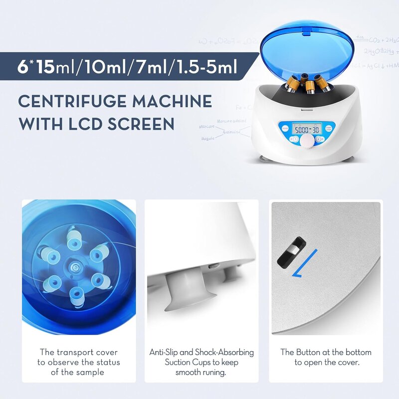 Centrifuge Manufacturer - Low Speed 10-15ml Para Plasma Rico En Plaquetas