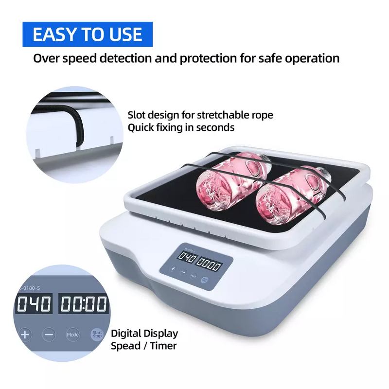 Orbital Shaker Manufacturer - SK-R1807-S LED Petri Dish Cell Culture Flask