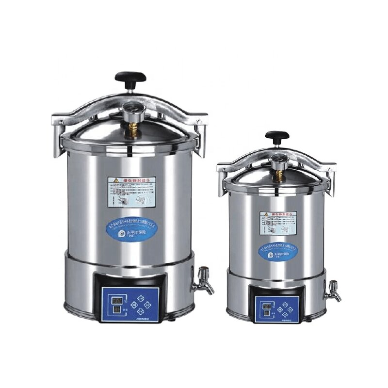 Autoclave Manufacturer - LCD 18L 24L Vertical Hospital Mushroom Substrate