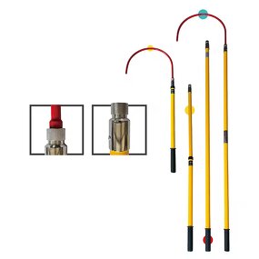 Rescue Hook Manufacturer - Fiberglass Stick Insulated with Foam Filled Made in China
