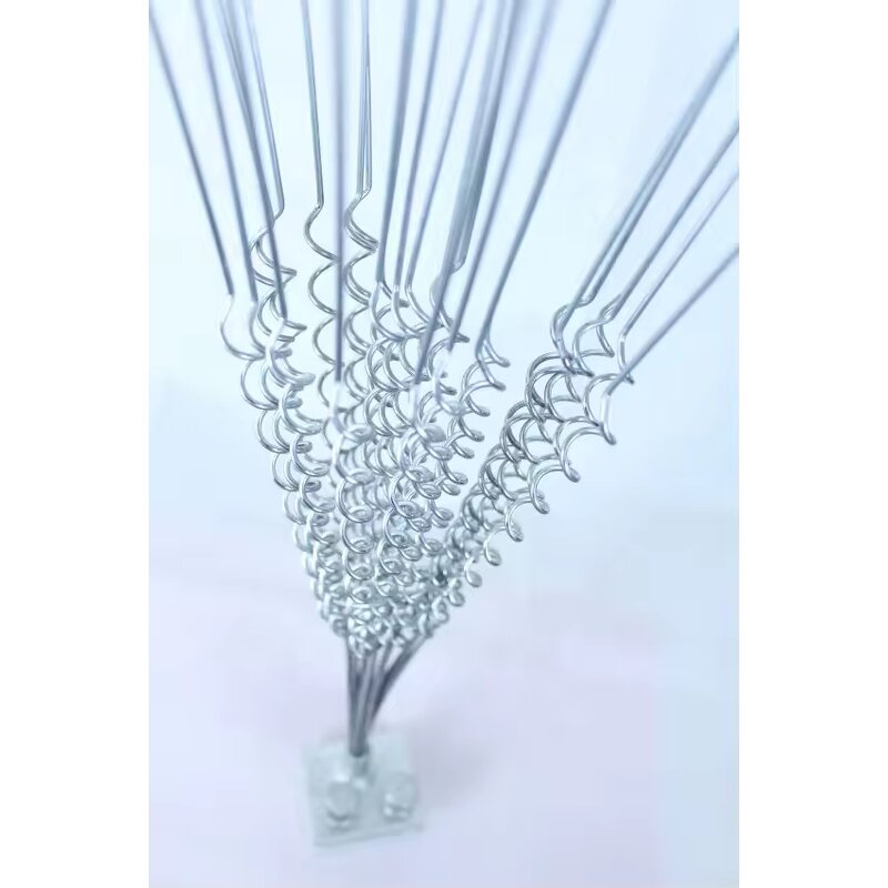 Bird Repeller Manufacturer - Smart Reflective Stainless Steel Wind Powered Spike Proof for Garden Farm