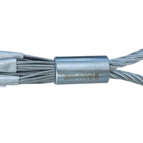 Cable Sleeves Manufacturer - High Quality Stainless Safety Wire Mesh Connector Sleeve for Safety Stringing