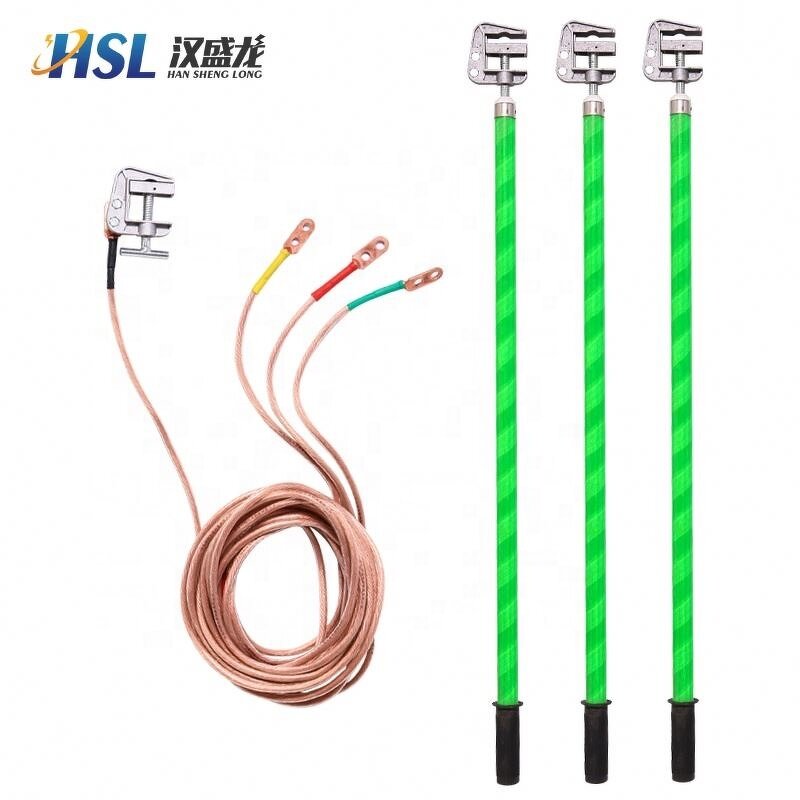 Earth Grounding Rod Manufacturer - Portable High Quality Copper Single Phase Type for Safety Protect