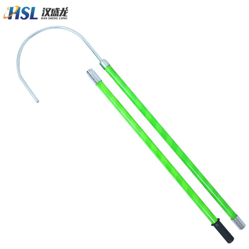 Rescue Hook Manufacturer - 45cm High Voltage Fiberglass Safety Electrical Insulated Body & Shock