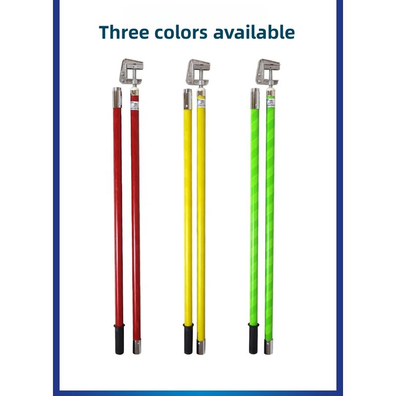 Earthing Ground Rod Manufacturer - Portable High Quality 0.4-500KV with Clamps and Copper Wire Safety