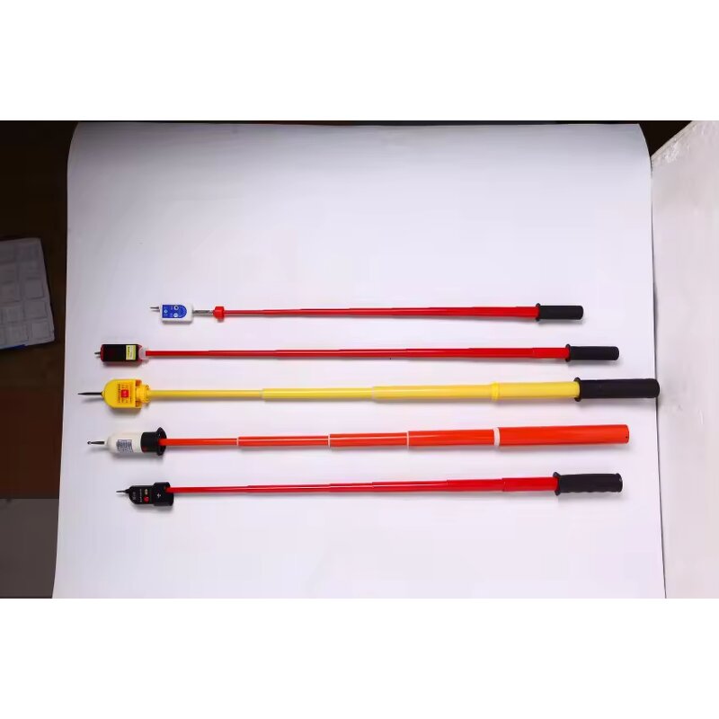 High Voltage Electroscope Manufacturer - Telescopic Measuring Rod with Sound & Light Alarm 0.4-500KV Safety