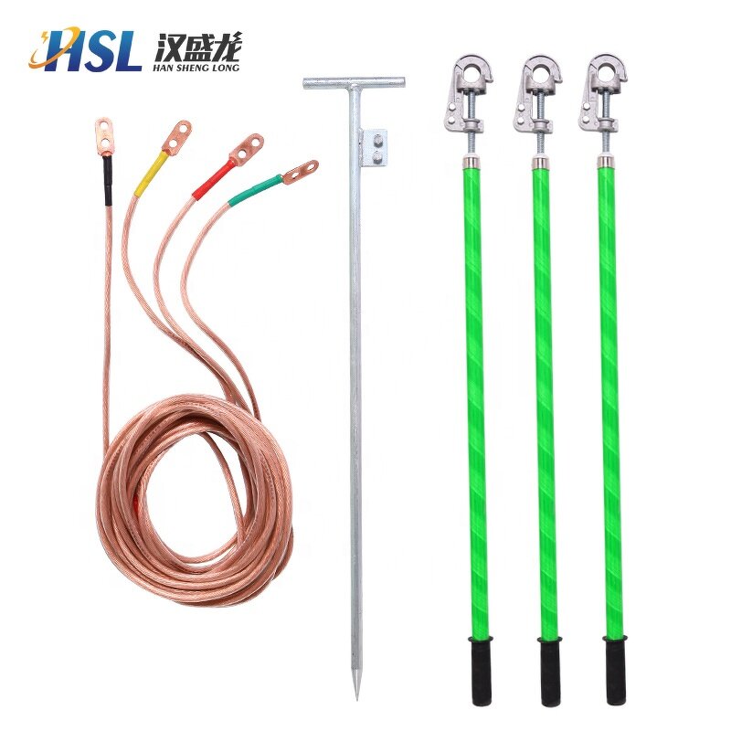 Earth Ground Rod Manufacturer - Portable High Voltage Electrical Copper Price Low Voltage Safety