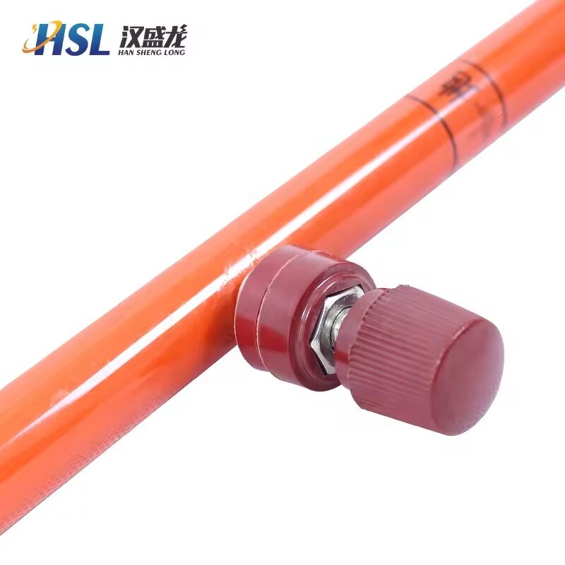 Grounding Rod Manufacturer - Portable Telescopic FRP Fiberglass with High Voltage Copper Clamp Safety