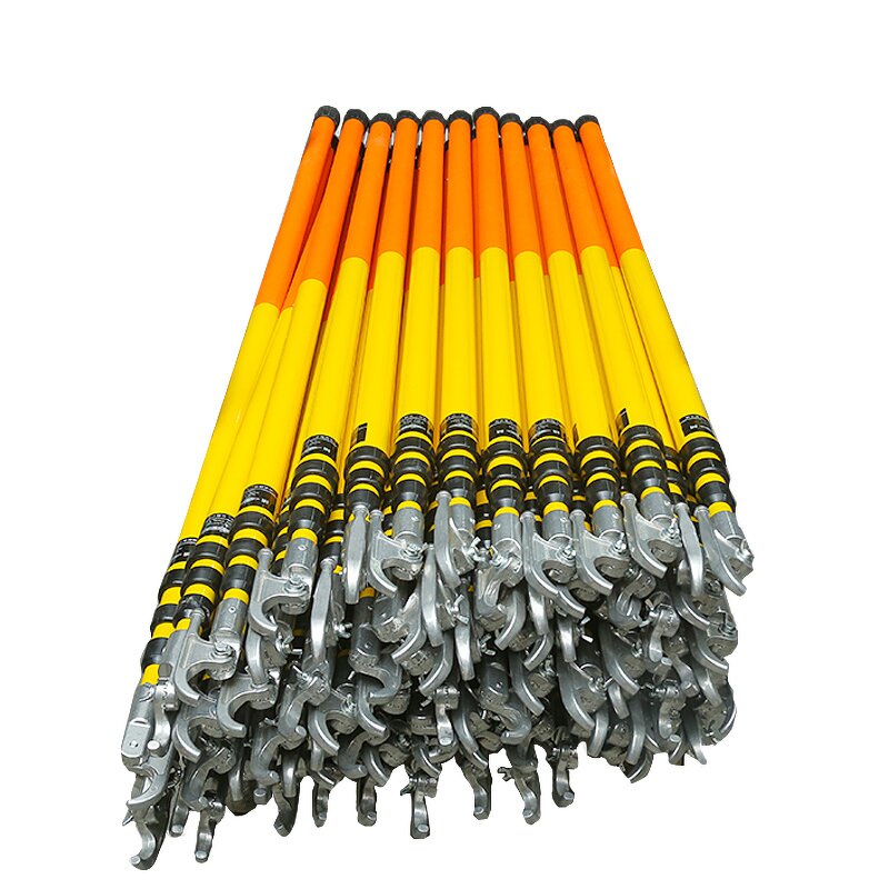 Hot Stick Manufacturer - Triangle Telescopic Insulation Operating Rod G Bar Retractable Rod
