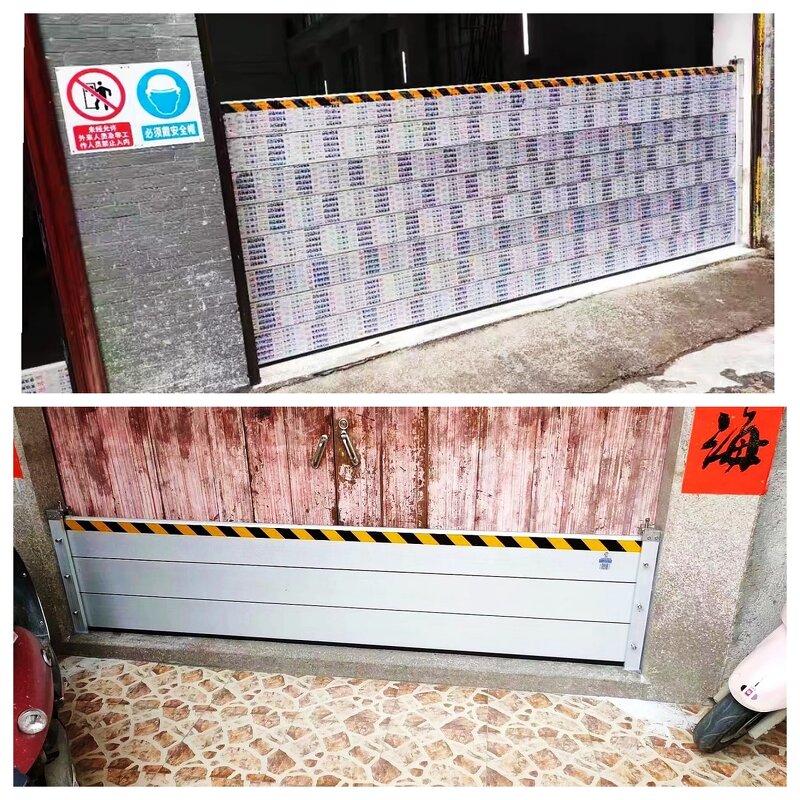 Wall-Mounted Flood Barrier Manufacturer - Aluminum for Warehouse and Garage Fixed on Wall