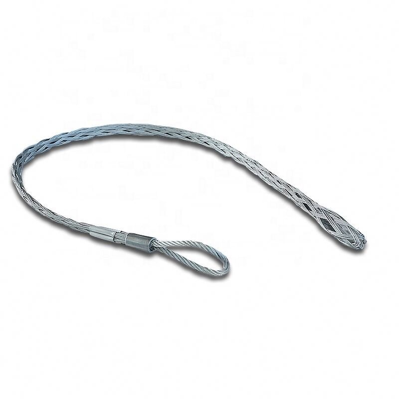 Cable Sleeves Manufacturer - High Quality Stainless Safety Wire Mesh Connector Sleeve for Safety Stringing