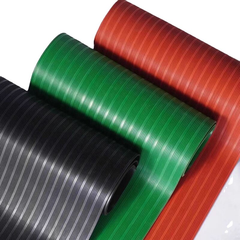 Insulating Rubber Mat Manufacturer - 3mm 5mm 10mm Thickness Black Red Green High Voltage Safety Rubber Pad
