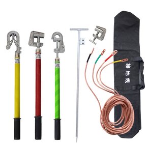 Earth Wire Manufacturer - Earth Bar Copper Clad Ground Rod Clamp Electric Equipment with Clamp Copper