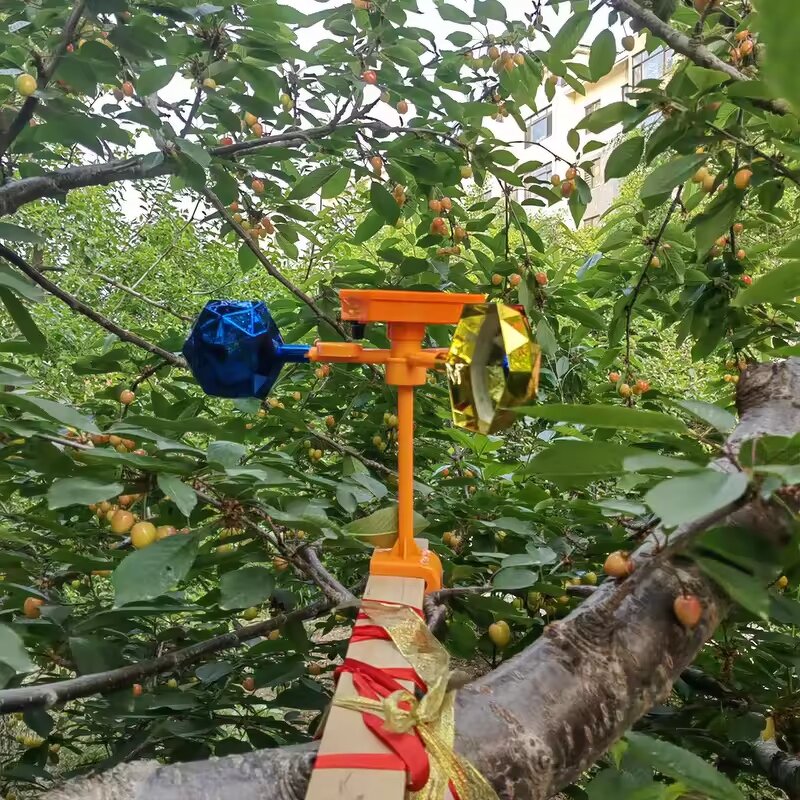 Bird Deterrent Dispeller Manufacturer - Outdoor Voice Windmill Pigeon Scarer Solar Reflective Device