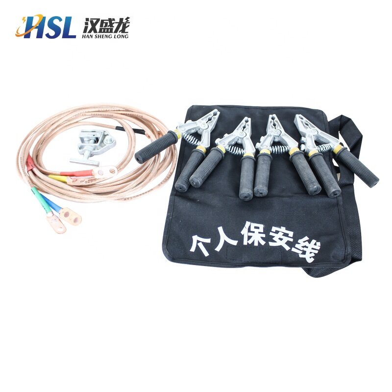 Portable Earthing Equipment Manufacturer - Smart Earth Line Security Ground Personal Safety Rubber Copper Insulated
