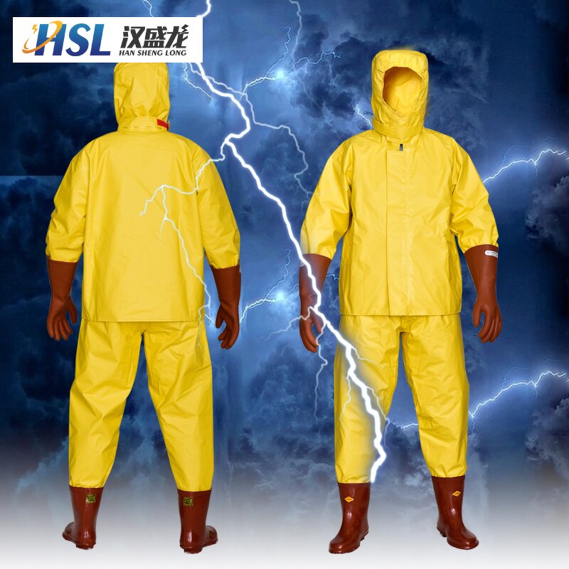 Chemical Protective Clothing Manufacturer - High Quality PPE Work Wear Resistant to Light Acid and Alkali for Firefighters