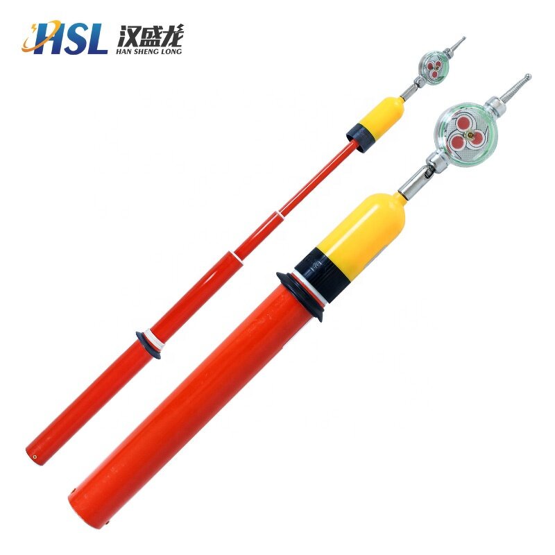 High Voltage Electroscope Manufacturer - Fiberglass Retractable Stretchable Rotary Voltage Tester