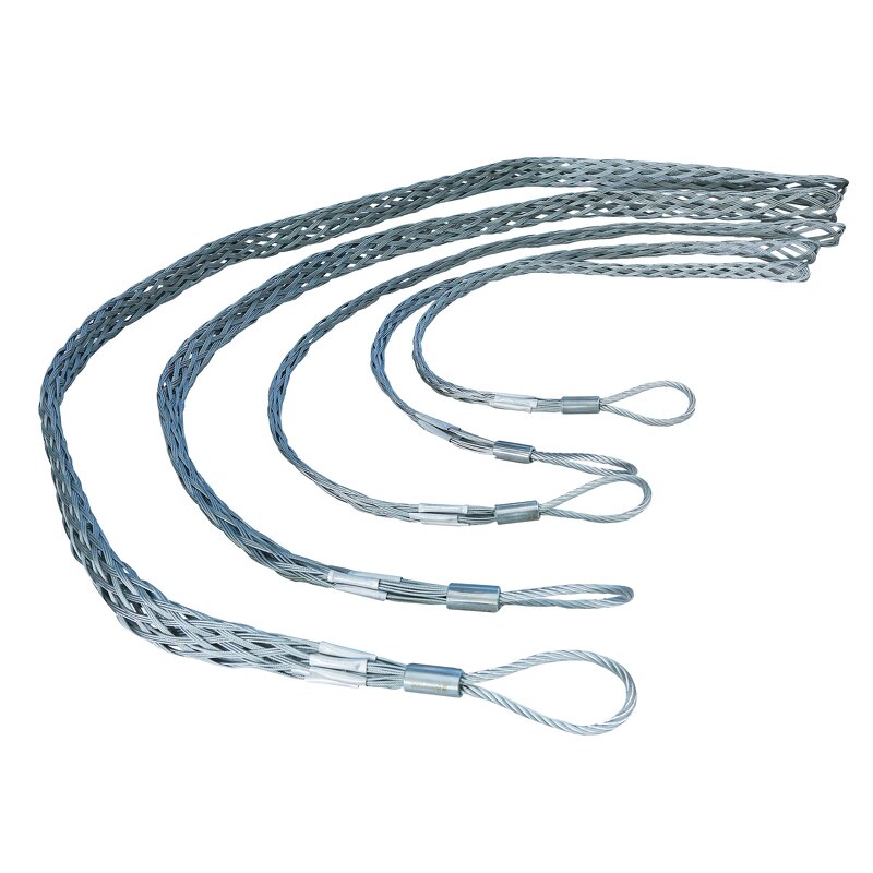Cable Sleeves Manufacturer - High Quality Stainless Safety Wire Mesh Connector Sleeve for Safety Stringing