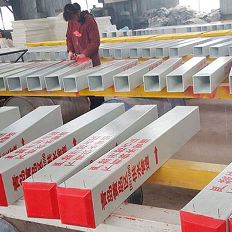 Road Warning Sign Board Manufacturer - High Quality FRP Fiberglass Customized Traffic Sign FRP Buried Marker Piles