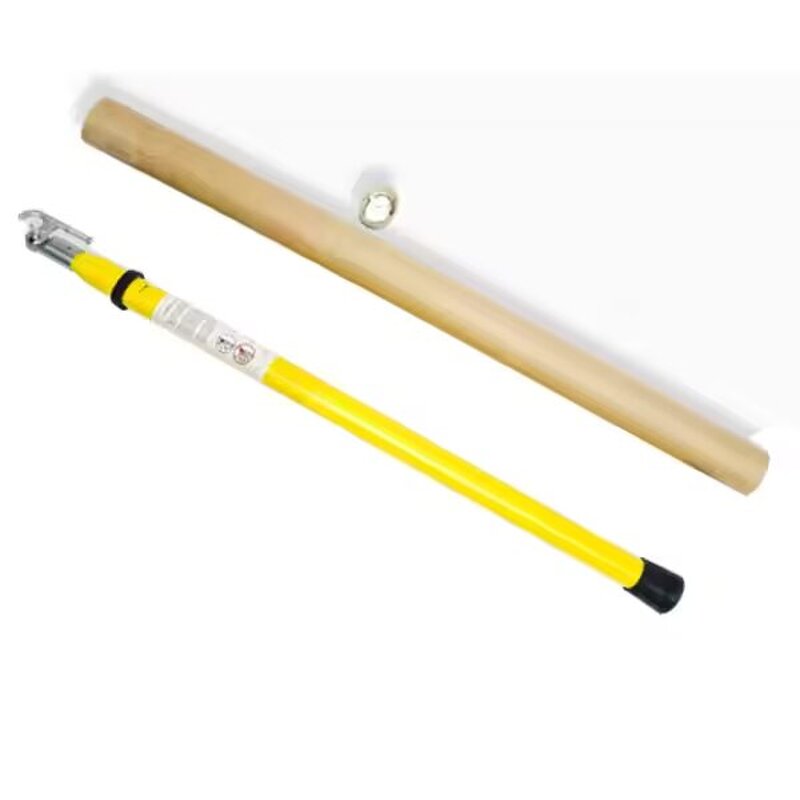 Hot Stick Manufacturer - High Voltage Insulated 5M 10M Fiberglass Telescopic Triangle Safety Lever