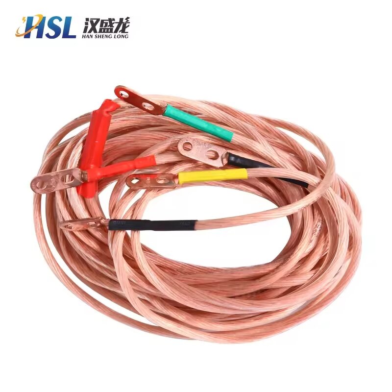 Personal Safety Equipment Manufacturer - Portable Earth Wire Grounding Wire for Earthing Safety