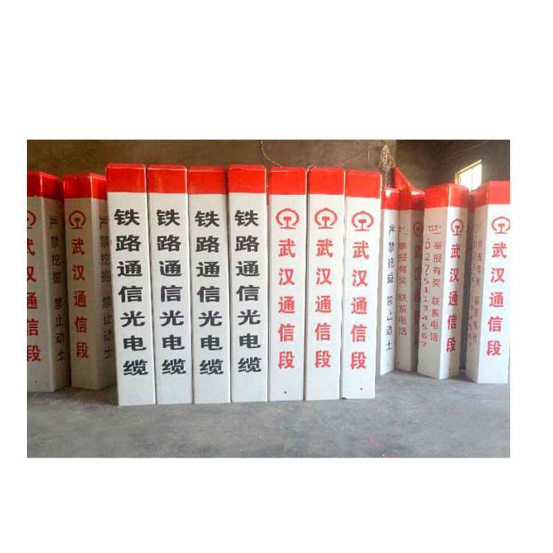 Road Warning Sign Board Manufacturer - High Quality FRP Fiberglass Customized Traffic Sign Marker Pile