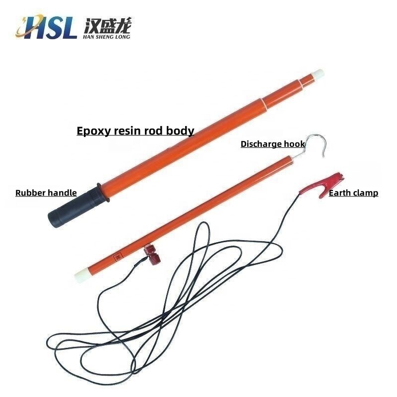 Discharge Rod Manufacturer - Telescopic High Voltage Frp Static Earthing Portable 10KV-220KV