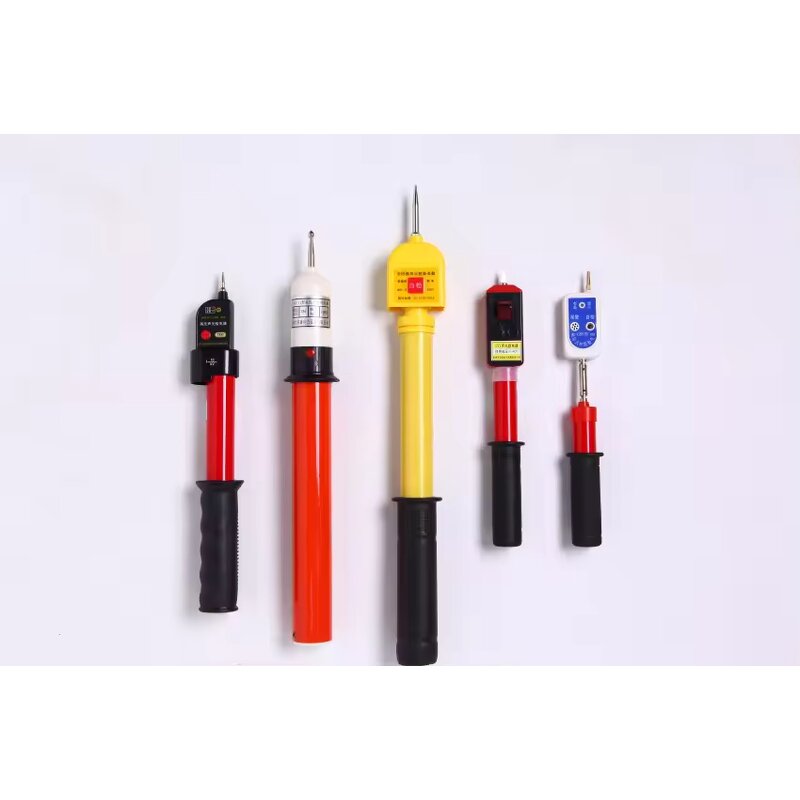 High Voltage Electroscope Manufacturer - Telescopic Measuring Rod with Sound & Light Alarm 0.4-500KV Safety