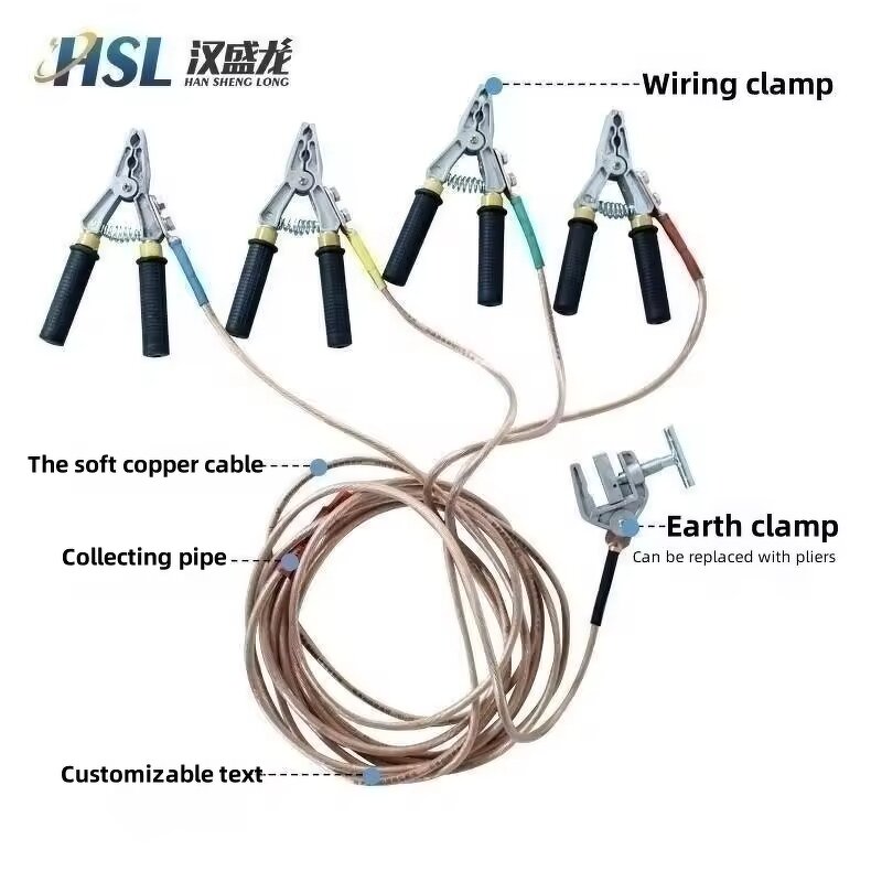 Portable Earthing Equipment Manufacturer - Personal Security Grounding Line Earth Wire Safety Products