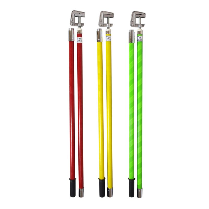 Earth Wire Manufacturer - Earth Bar Copper Clad Ground Rod Clamp Electric Equipment with Clamp Copper