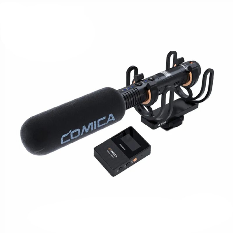 Comica CVM-VM30 - 2.4G Wireless Microphone Super Cardioid Shotgun with Receiver