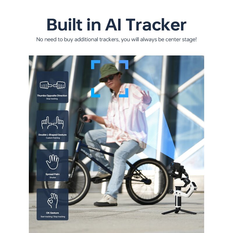 FeiyuTech SCORP Mini 2 - Multi in One 3-axis Handheld Universal Stabilizer for Camera