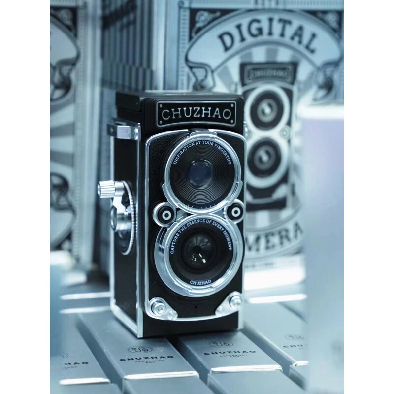 CHUZHAO M1 - Digital Camera Dual Reflex Portable Small Camera Retro CCD