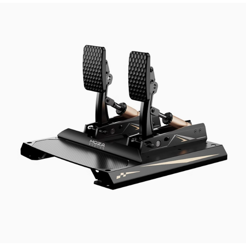 MOZA Racing CRP2 - Load Cell Pedals CNC Aerospace-grade Aluminum Construction