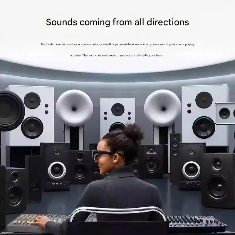 RayNeo Air 3S Pro - Smart AR Glasses Micro 1200nits OLED 1980P Screen 3D