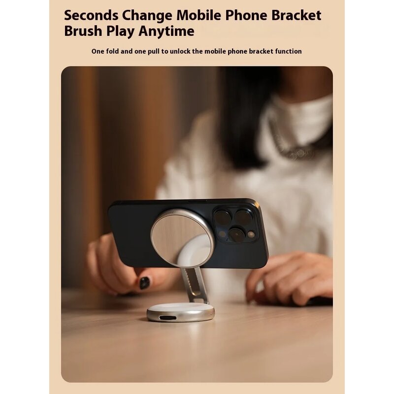 TELESIN S5 BGD 01 - Magnetic Fill Light Mini Selfie Light 3 Mode Adjustable