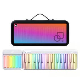PopuPiano - Intelligent Portable Piano MIDI Controller Intelligent LED Keyboard