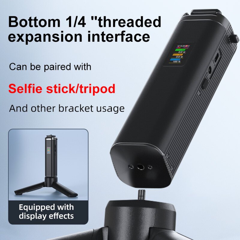 LM15 - Photography Light Power Supply Handle Fill Light Camera Battery