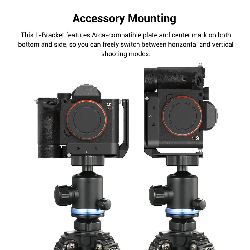 SmallRig 2122 - Quick Release Arca Style Metal L-Bracket for Sony A7M3 A7R3