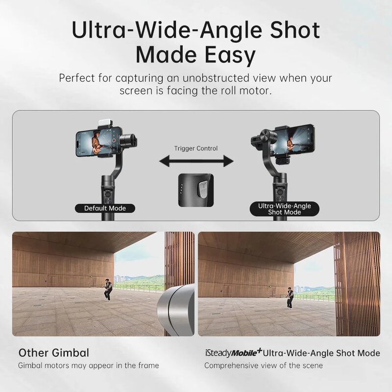 Hohem ISteady Mobile Plus 2024 - Smartphone Android Gimbal 3-axis Handheld Stabilizer