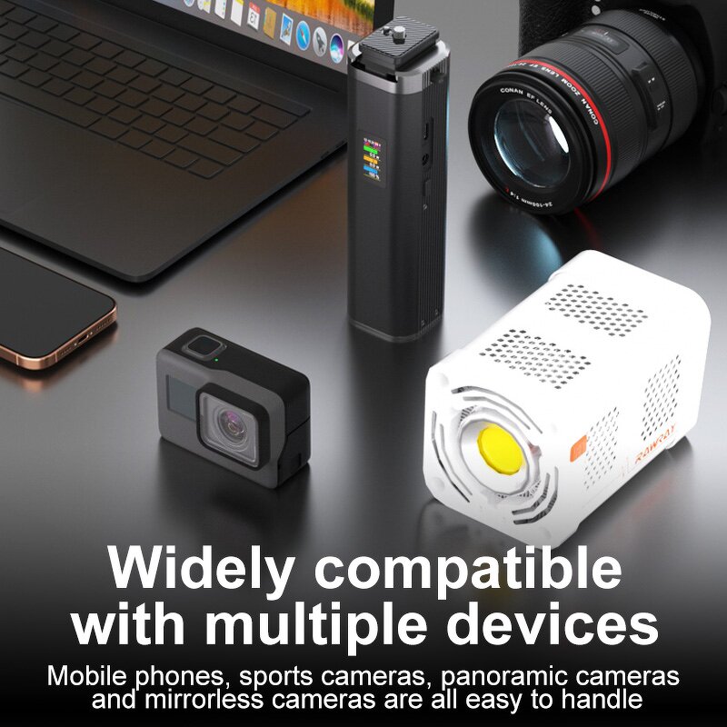 LM15 - Photography Light Power Supply Handle Fill Light Camera Battery