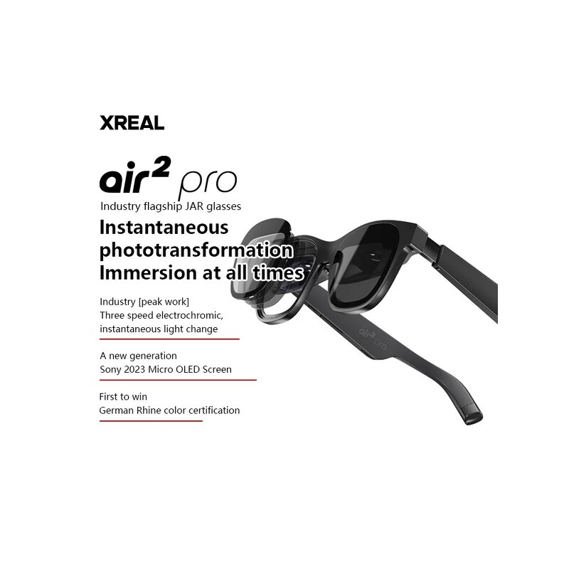 XREAL Nreal Air 2 Pro - Smart AR Glasses HD 130 Inches Space Giant Screen