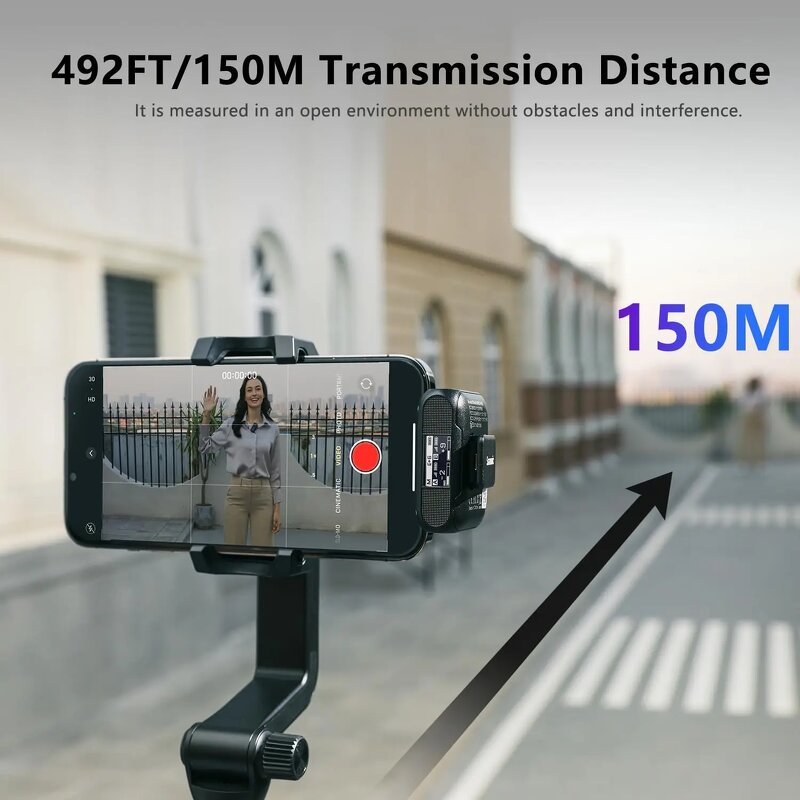 Saramonic Blink500 B2+ - Wireless Lavalier Lapel Microphone for iPhone Android DSLR Cameras